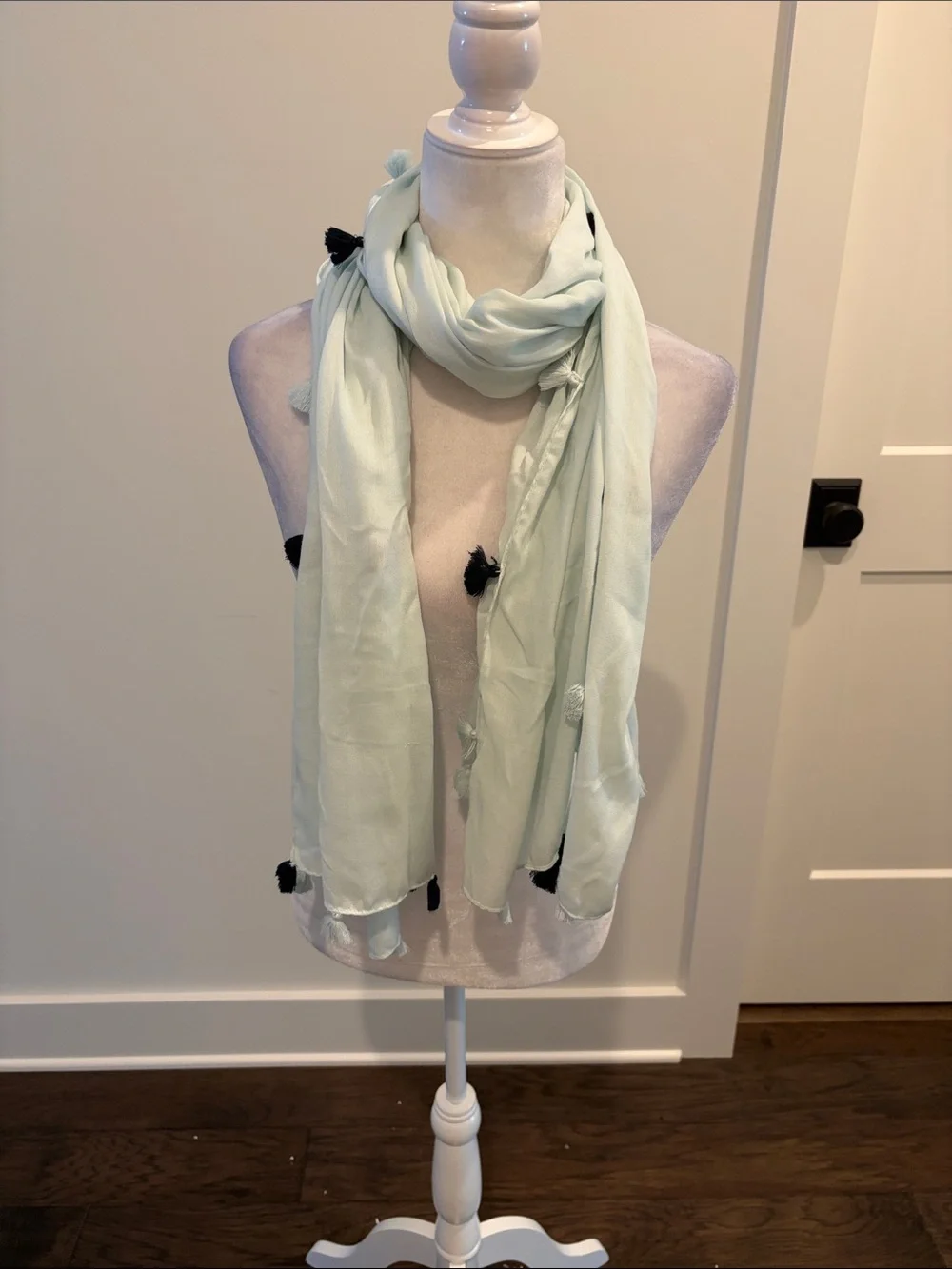 JCrew Factory Lightweight Scarf with Tassels